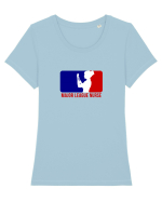 Nurse Tricou mânecă scurtă guler larg fitted Damă Expresser