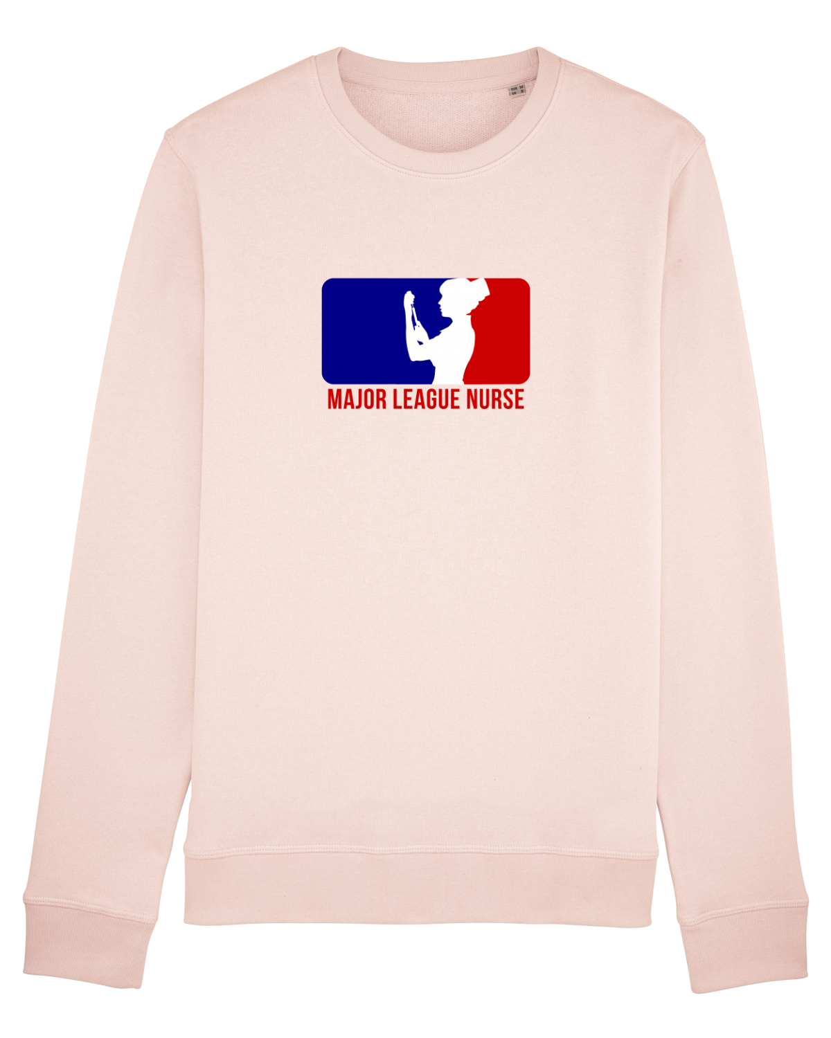 Bluză mânecă lungă Unisex Rise Candy Pink