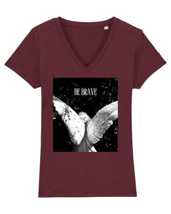 Be Brave Burgundy