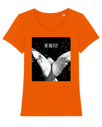 Be Brave Bright Orange