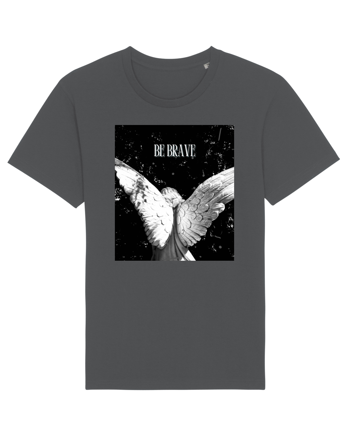 Tricou mânecă scurtă Unisex Rocker Anthracite