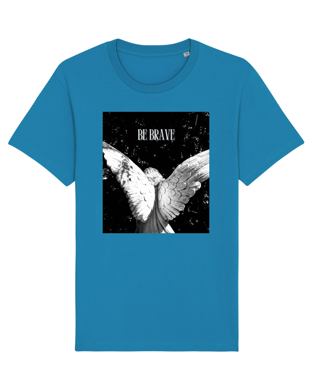 Tricou mânecă scurtă Unisex Rocker Azur