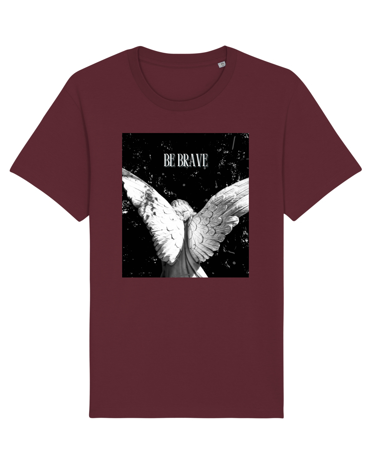 Tricou mânecă scurtă Unisex Rocker Burgundy