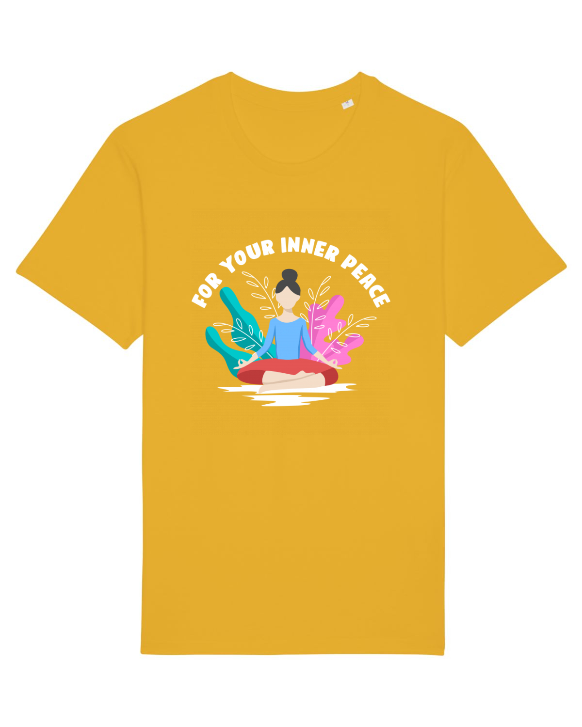 Tricou mânecă scurtă Unisex Rocker Spectra Yellow