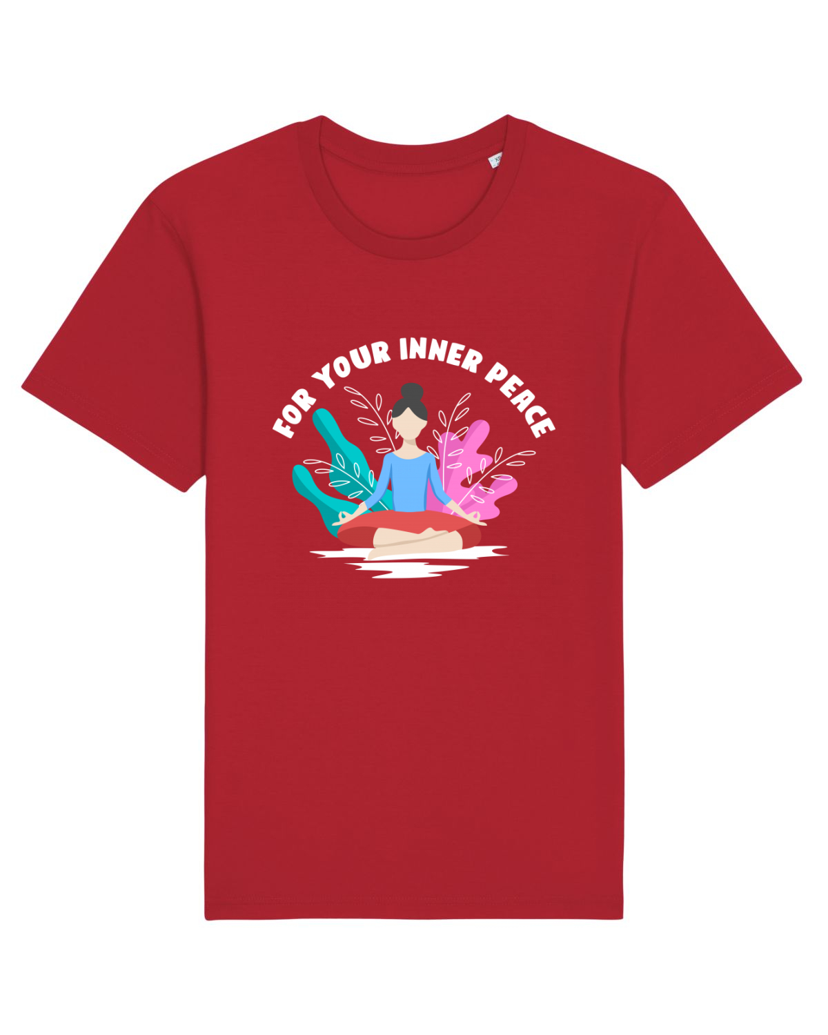 Tricou mânecă scurtă Unisex Rocker Red