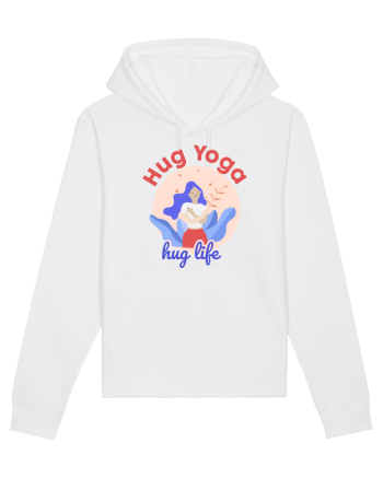 Hug Yoga Hug Life White