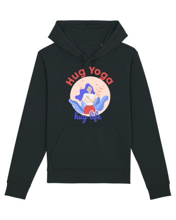 Hug Yoga Hug Life Black