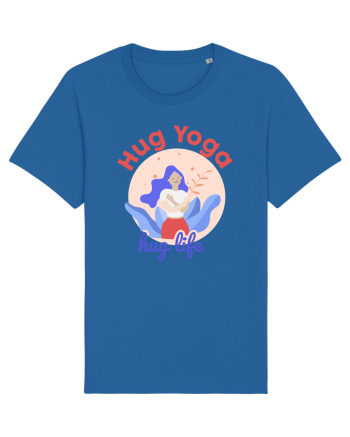 Hug Yoga Hug Life Royal Blue