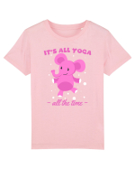 It's All Yoga All the Time Tricou mânecă scurtă  Copii Mini Creator