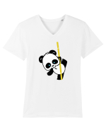 Panda Tricou mânecă scurtă guler V Bărbat Presenter