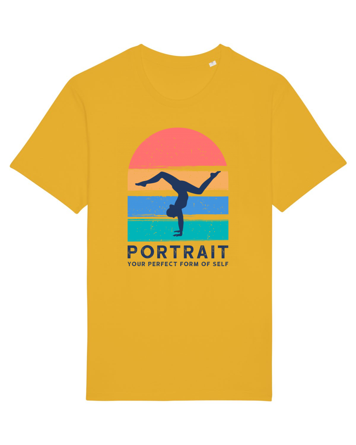 Tricou mânecă scurtă Unisex Rocker Spectra Yellow