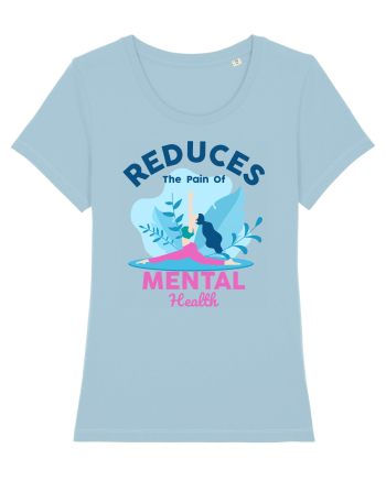 Reduces the Pain of Mental Health Sky Blue