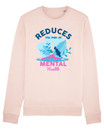 Reduces the Pain of Mental Health Bluză mânecă lungă Unisex Rise