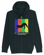 Set The Stage For A Calmer Mind Hanorac cu fermoar Unisex Connector