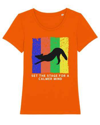 Set The Stage For A Calmer Mind Bright Orange
