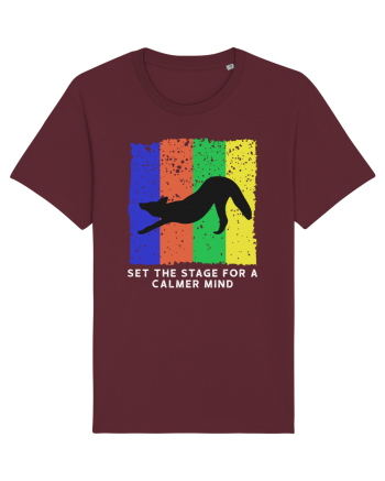 Set The Stage For A Calmer Mind Burgundy