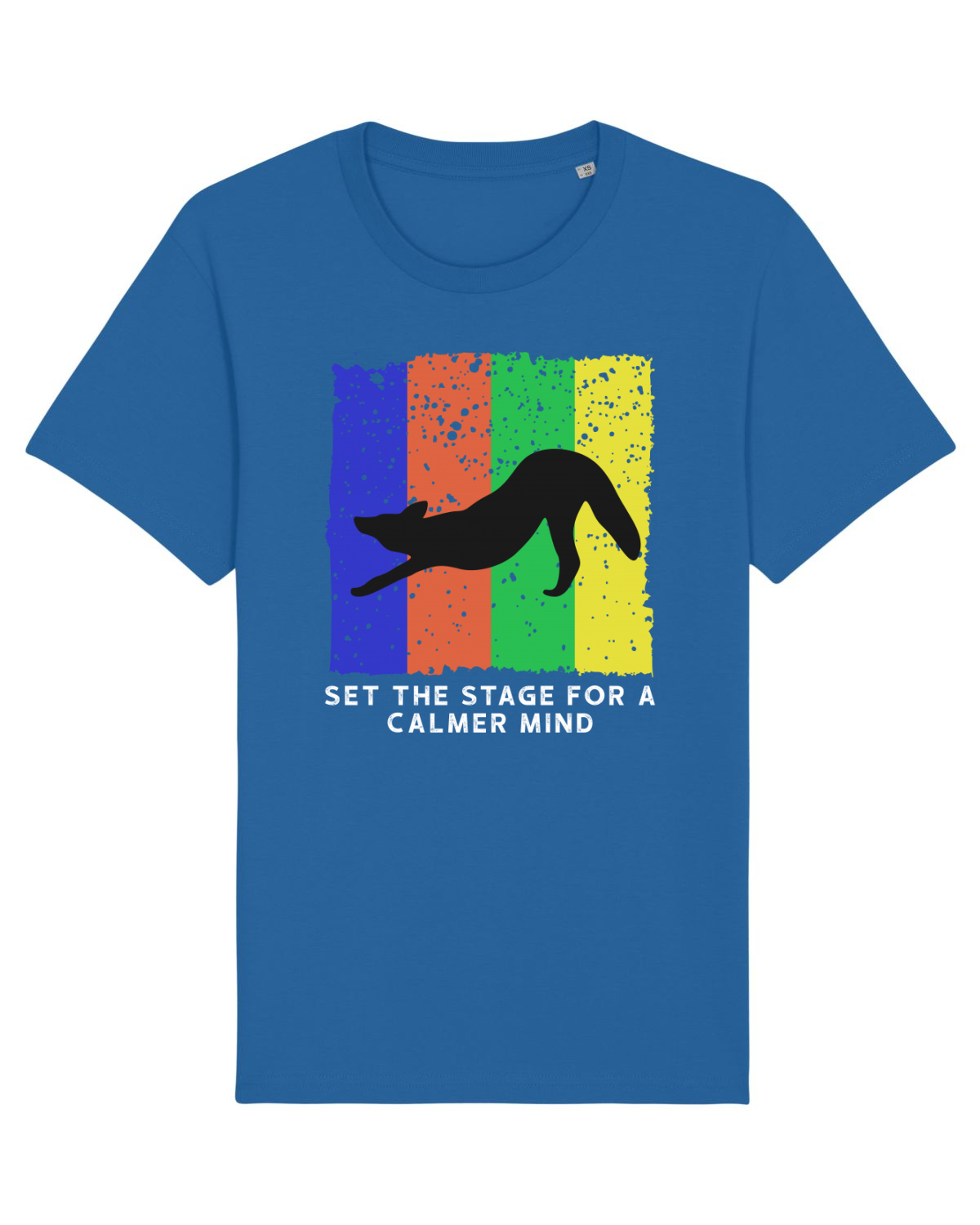 Tricou mânecă scurtă Unisex Rocker Royal Blue