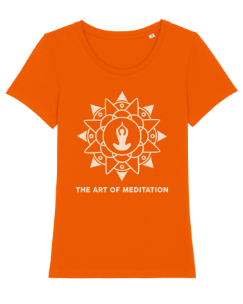The Art of Meditation Bright Orange