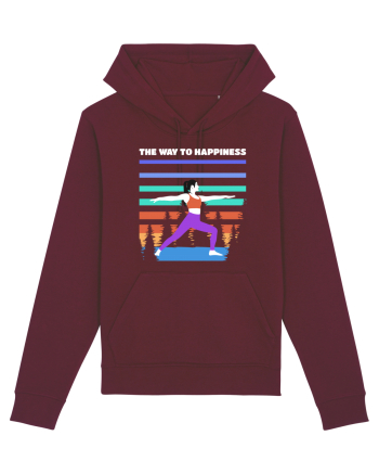 The Way to Happiness Burgundy