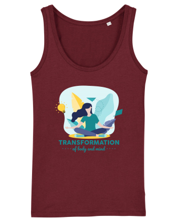 Transformation of Body and Mind Burgundy
