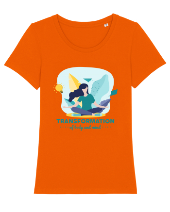 Transformation of Body and Mind Bright Orange