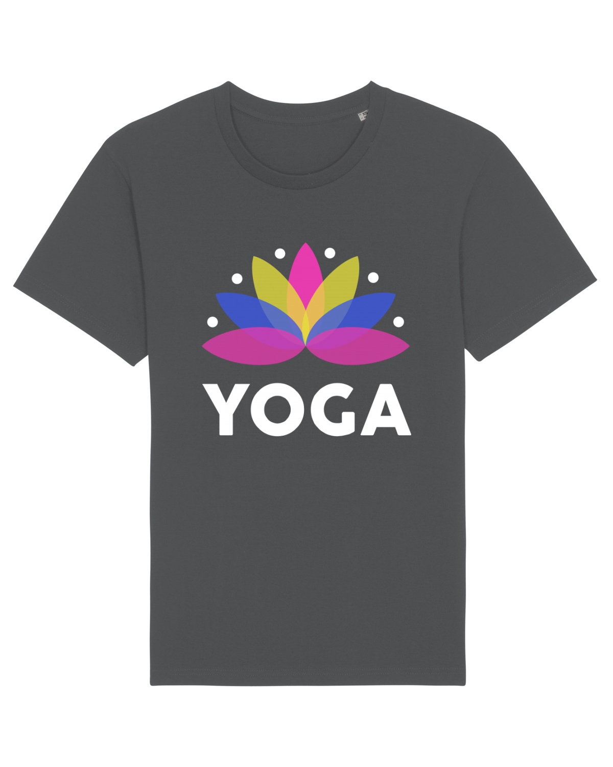 Tricou mânecă scurtă Unisex Rocker Anthracite