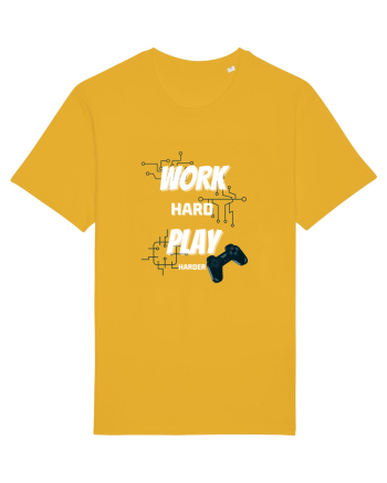 Work Hard Play Harder Spectra Yellow