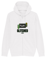 Glitched Reality Hanorac cu fermoar Unisex Connector