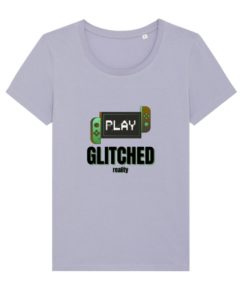 Glitched Reality Lavender