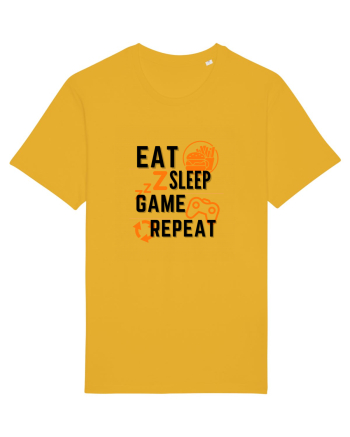 Eat Sleep Game Repeat Spectra Yellow