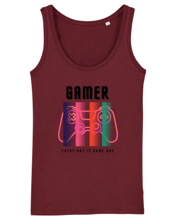 GAMER Every Day Is Game Day Burgundy