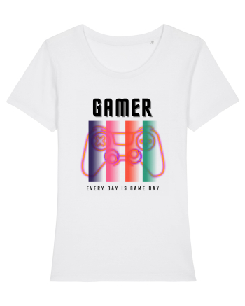 GAMER Every Day Is Game Day White