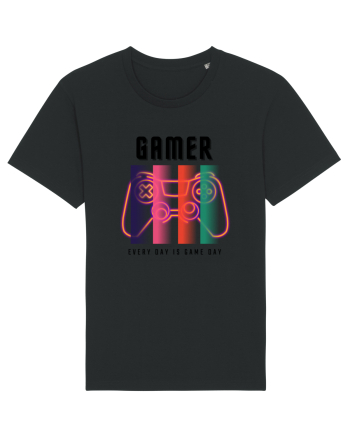 GAMER Every Day Is Game Day Black