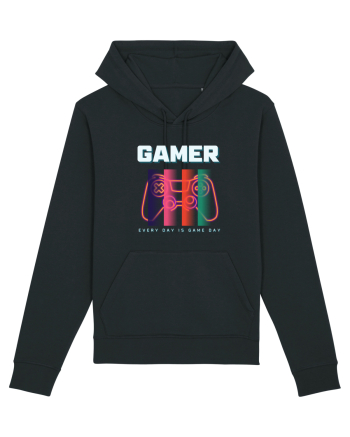 GAMER Every Day Is Game Day Black