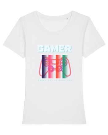 GAMER Every Day Is Game Day White