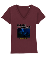 Game Mode  Tricou mânecă scurtă guler V Damă Evoker