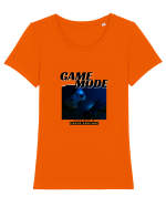 Game Mode  Tricou mânecă scurtă guler larg fitted Damă Expresser