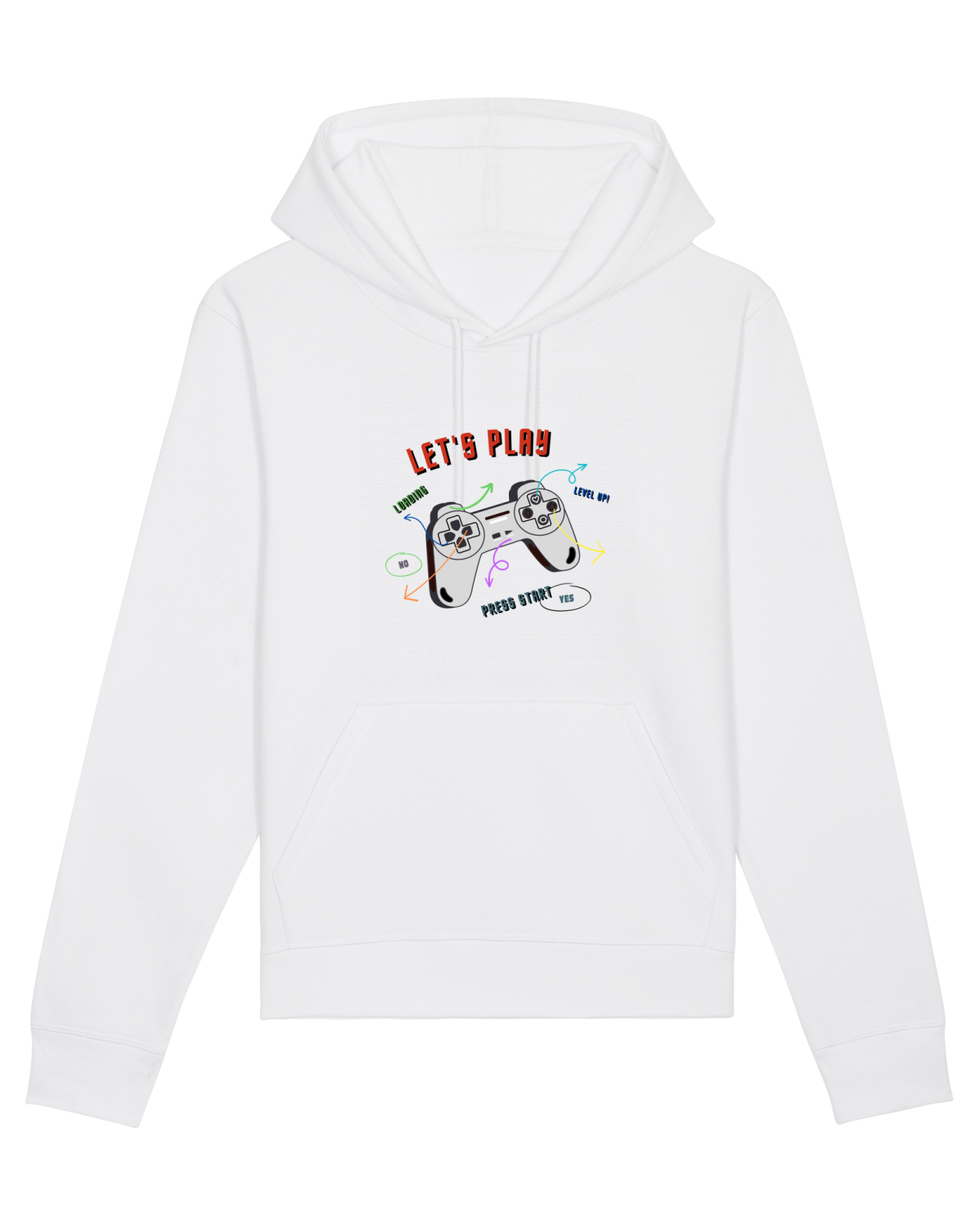 Hanorac Unisex Drummer White