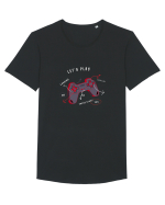 Let s Play ... Tricou mânecă scurtă guler larg Bărbat Skater