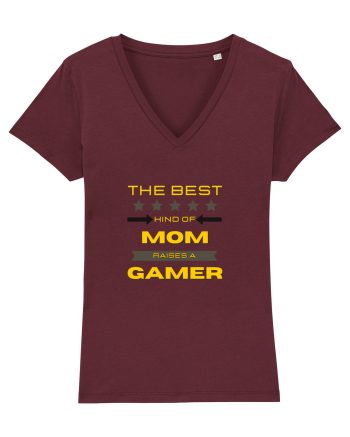 The Best Kind Of MOM Raises A Gamer Burgundy