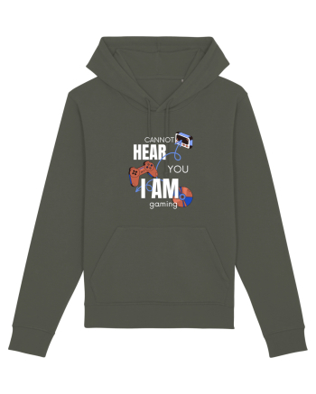 Cannot Hear You I Am Gaming Khaki