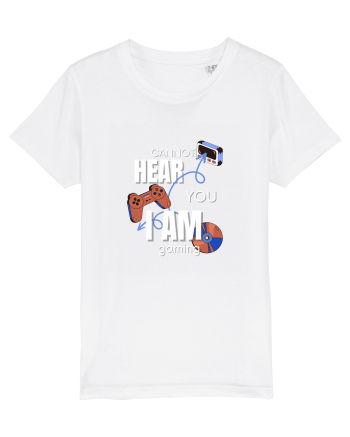Cannot Hear You I Am Gaming White