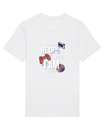 Cannot Hear You I Am Gaming White