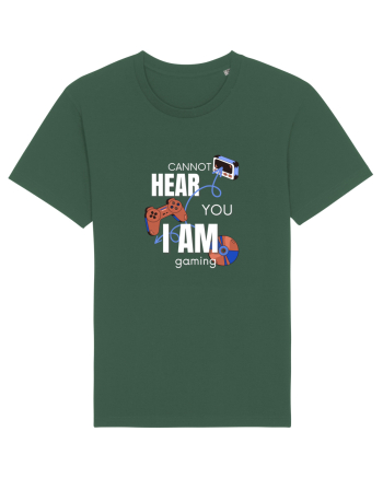 Cannot Hear You I Am Gaming Bottle Green