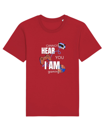 Cannot Hear You I Am Gaming Red