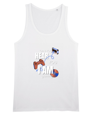 Cannot Hear You I Am Gaming White