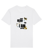 Cannot Hear You I Am Gaming Tricou mânecă scurtă Unisex Rocker