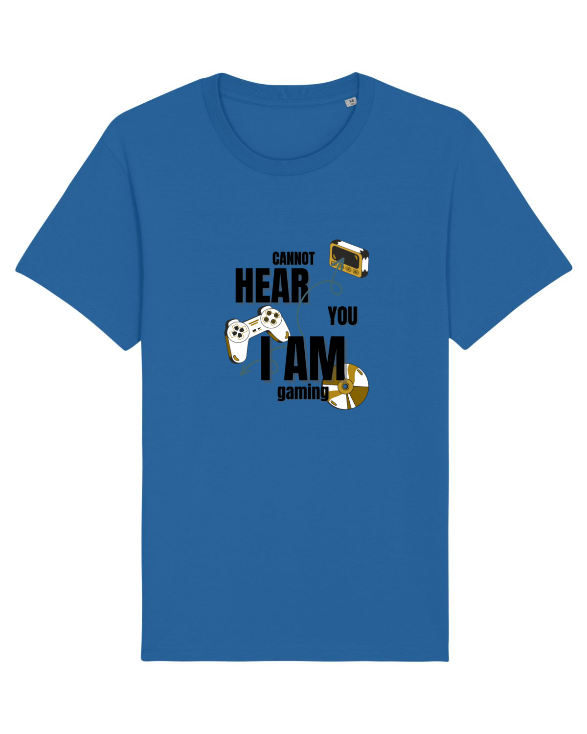 Tricou mânecă scurtă Unisex Rocker Royal Blue
