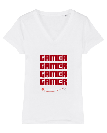 GAMER Life Is A Game White