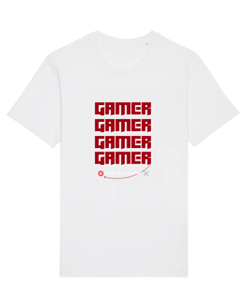 GAMER Life Is A Game White